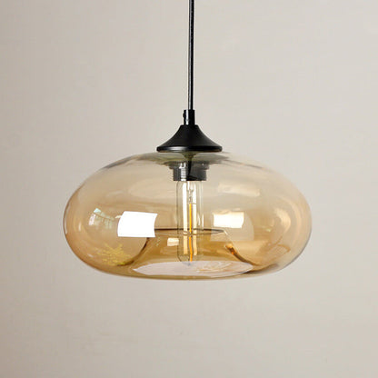 Lumio industriële glazen hanglamp
