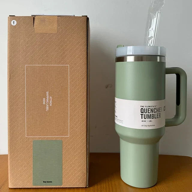 ThermoTumbler vacuüm geïsoleerde beker met handvat