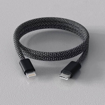 Magnetische zelfoprollende oplaadkabel