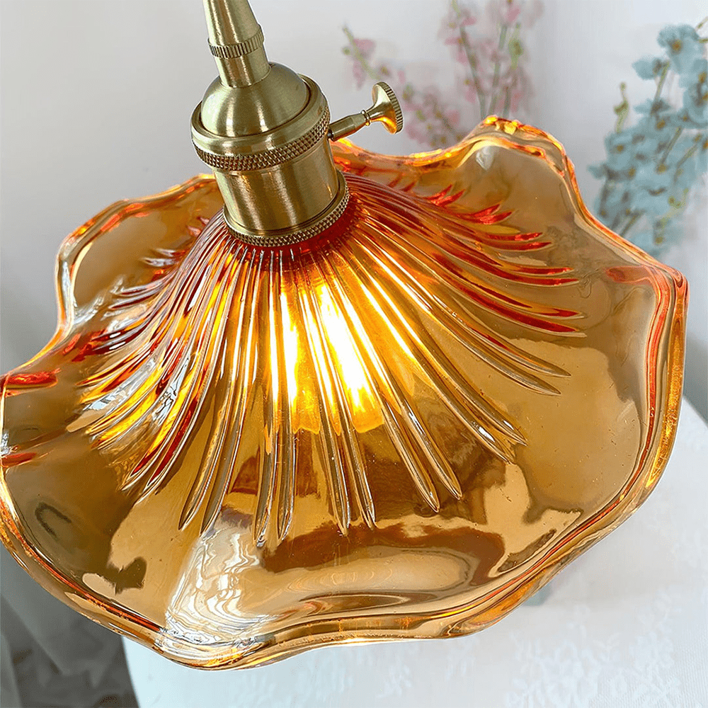 Lumio Hibiscus Glazen Hanglamp