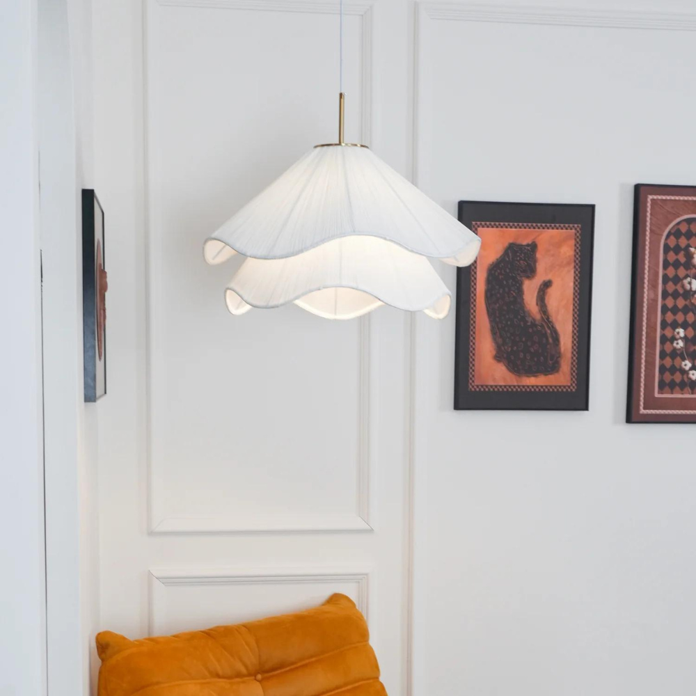 Sculpturale Golvende Hanglamp