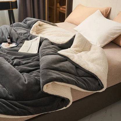 Flanel-Fleece Knuffeldeken