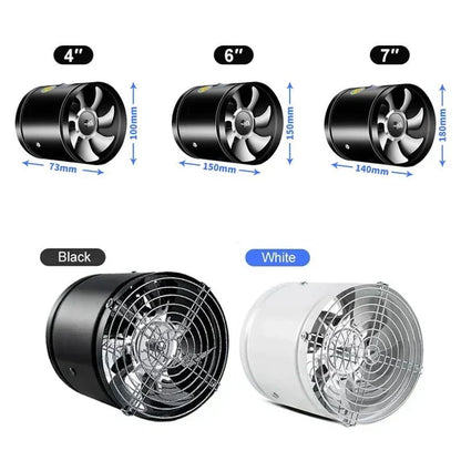 StrongFlow krachtige afzuigventilator