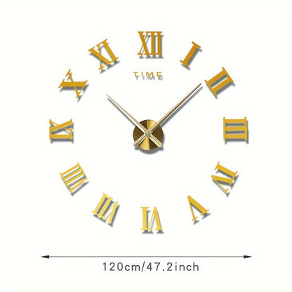 Glowtick XL moderne vintage wandklok