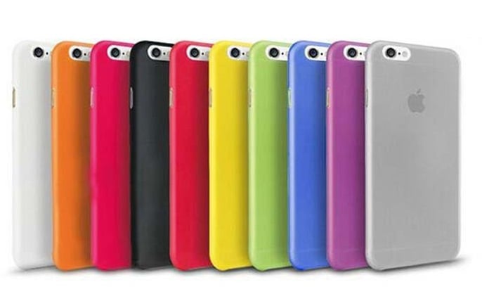 iPhone 6 / 6S mat plastic telefoonhoesje