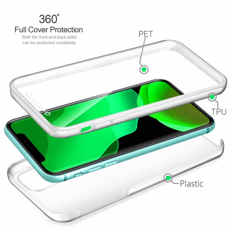 iPhone 11 360° Ultra Clear Hoesje