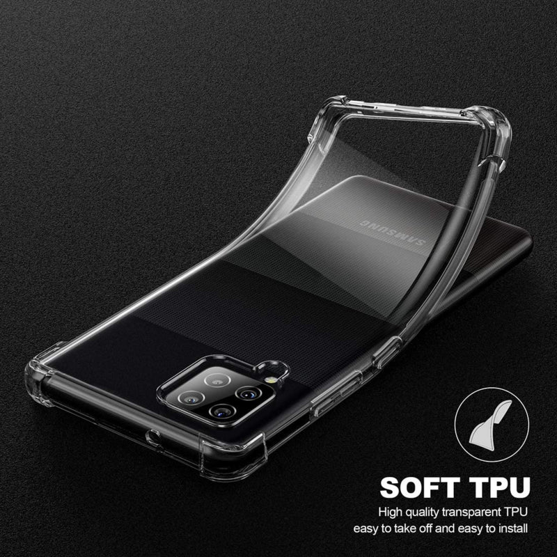 Galaxy A42 transparant TPU air cushion hoesje
