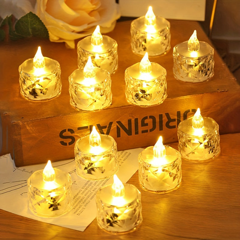 HexaGlow vlamloze led-tafellampen