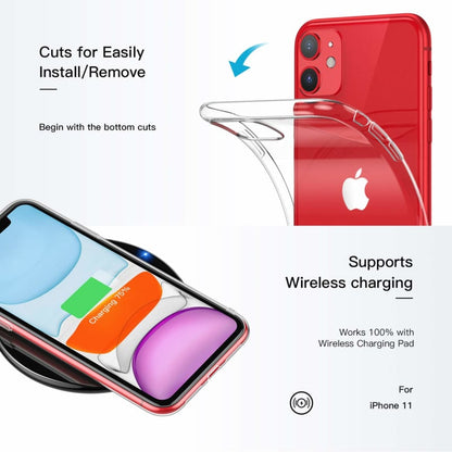 Apple iPhone 11 TPU hoesje transparant