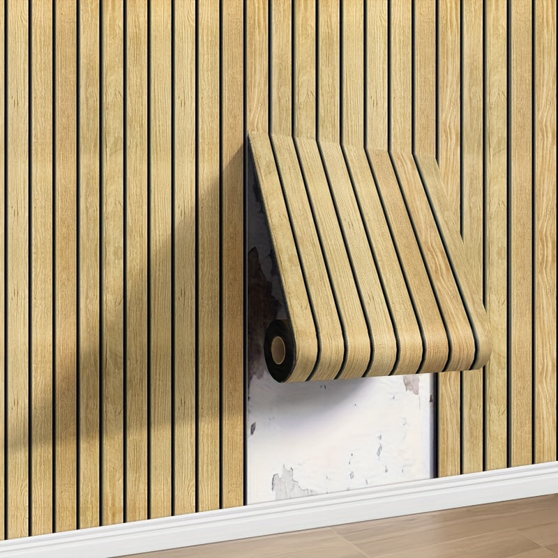 WoodSkin 3D zelfklevend schuimhout behang