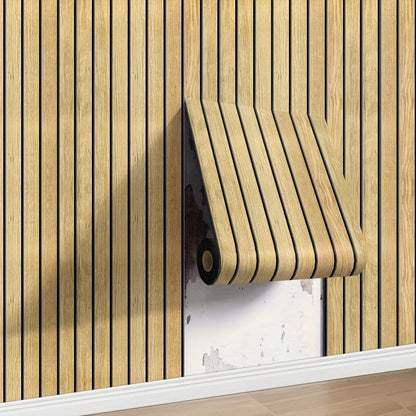 WoodSkin 3D zelfklevend schuimhout behang