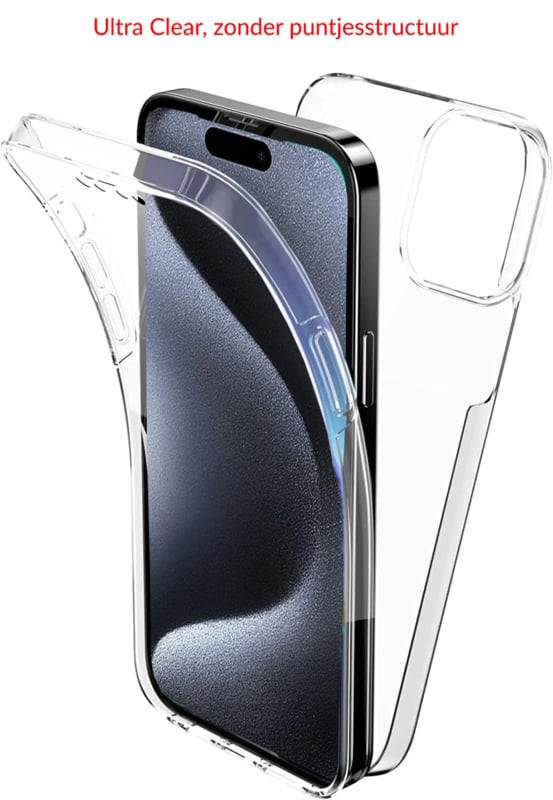 iPhone 17 Pro Max 360° Ultra Clear telefoonhoesje
