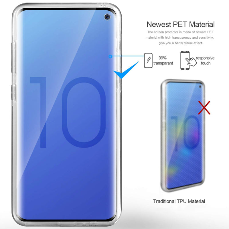 Galaxy S10 360° Ultra Clear Hybride Hoesje