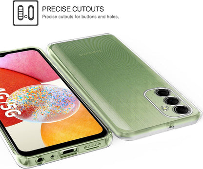 Galaxy A14 360° Ultra Clear Hybrid hoesje