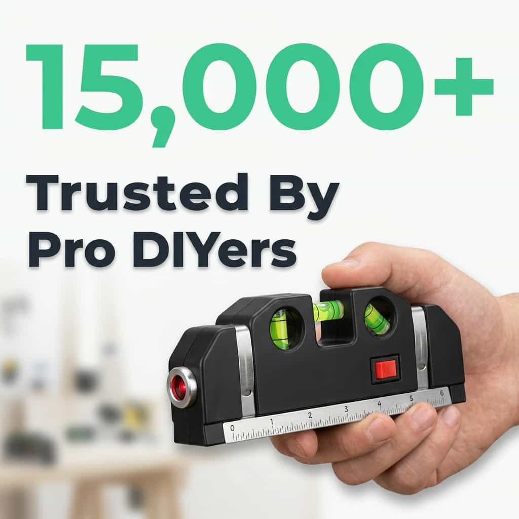EasyLevel 4-in-1 laser meetgereedschap