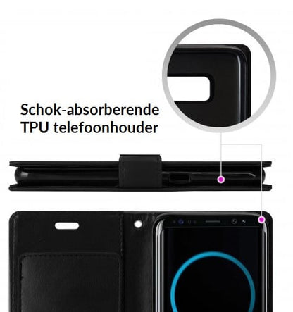 Galaxy S8 Plus Rich Diary portemonnee hoesje