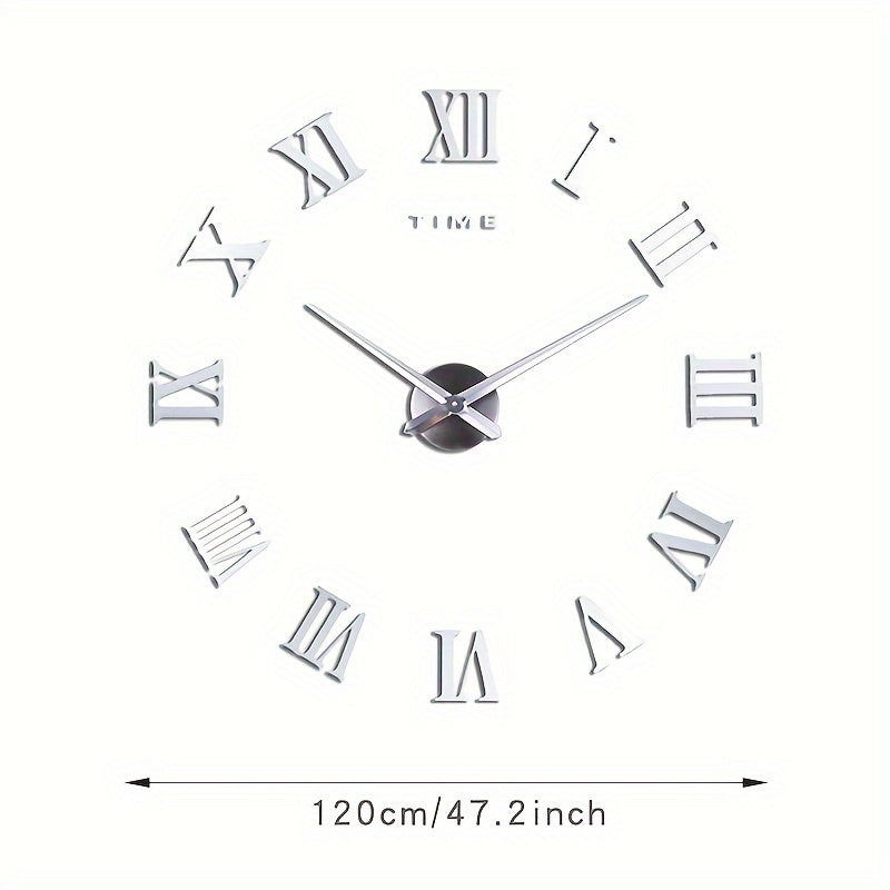 Glowtick XL moderne vintage wandklok