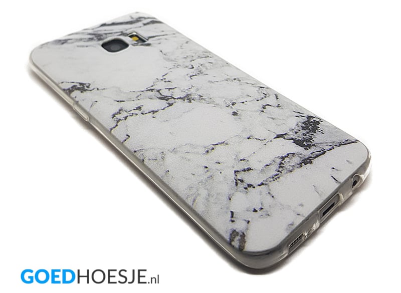 Samsung Galaxy S7 soft TPU hoesje marmer