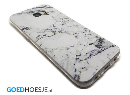 Samsung Galaxy S7 soft TPU hoesje marmer