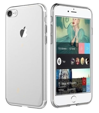 iPhone 7 / 8 / SE 2020-2022 transparant TPU hoesje