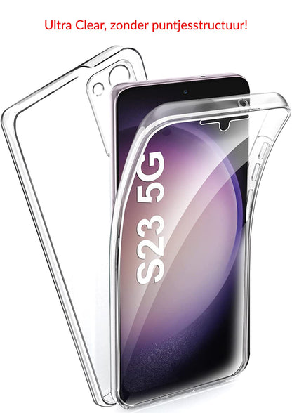 Galaxy S23 360° Ultra Clear hybride hoesje