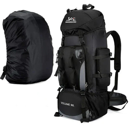 Gopack waterdichte kampeer- en wandelrugzak 90L
