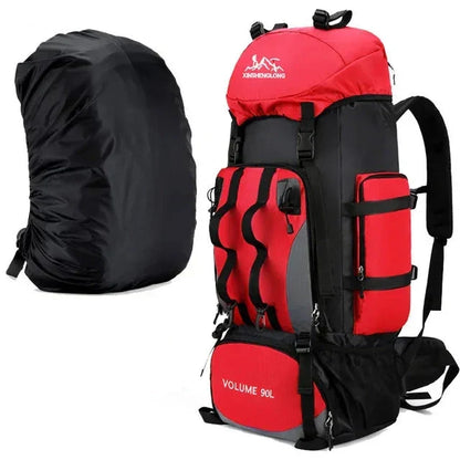 Gopack waterdichte kampeer- en wandelrugzak 90L
