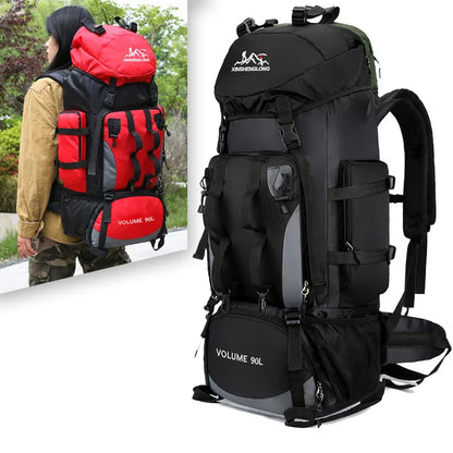 Gopack Waterafstotende Kampeer- en Wandelrugzak 90L