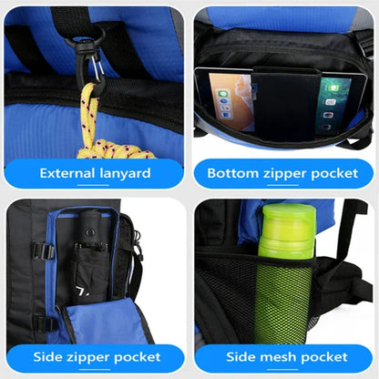 Gopack Waterafstotende Kampeer- en Wandelrugzak 90L