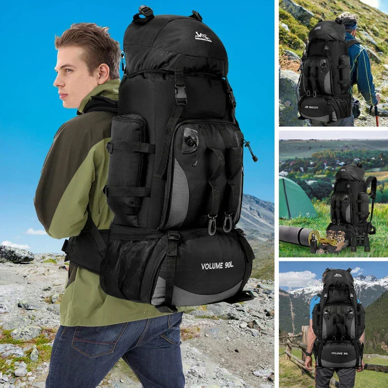 Gopack Waterafstotende Kampeer- en Wandelrugzak 90L