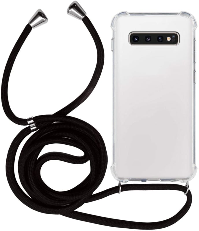 Galaxy S10 Plus crossbody transparant TPU hoesje