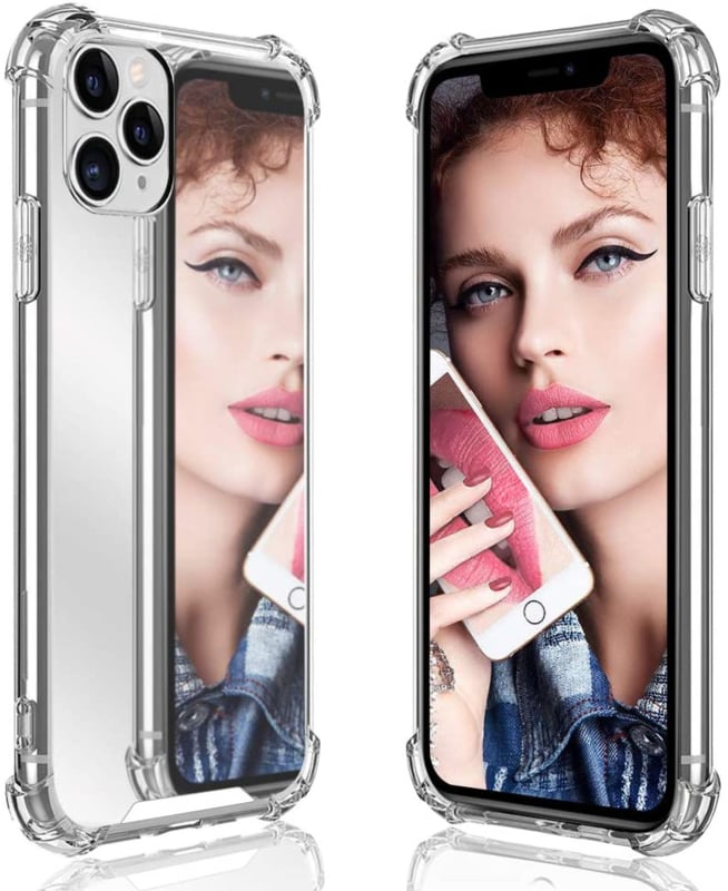 iPhone 12 / 12 Pro TPU Air Cushion spiegel hoesje