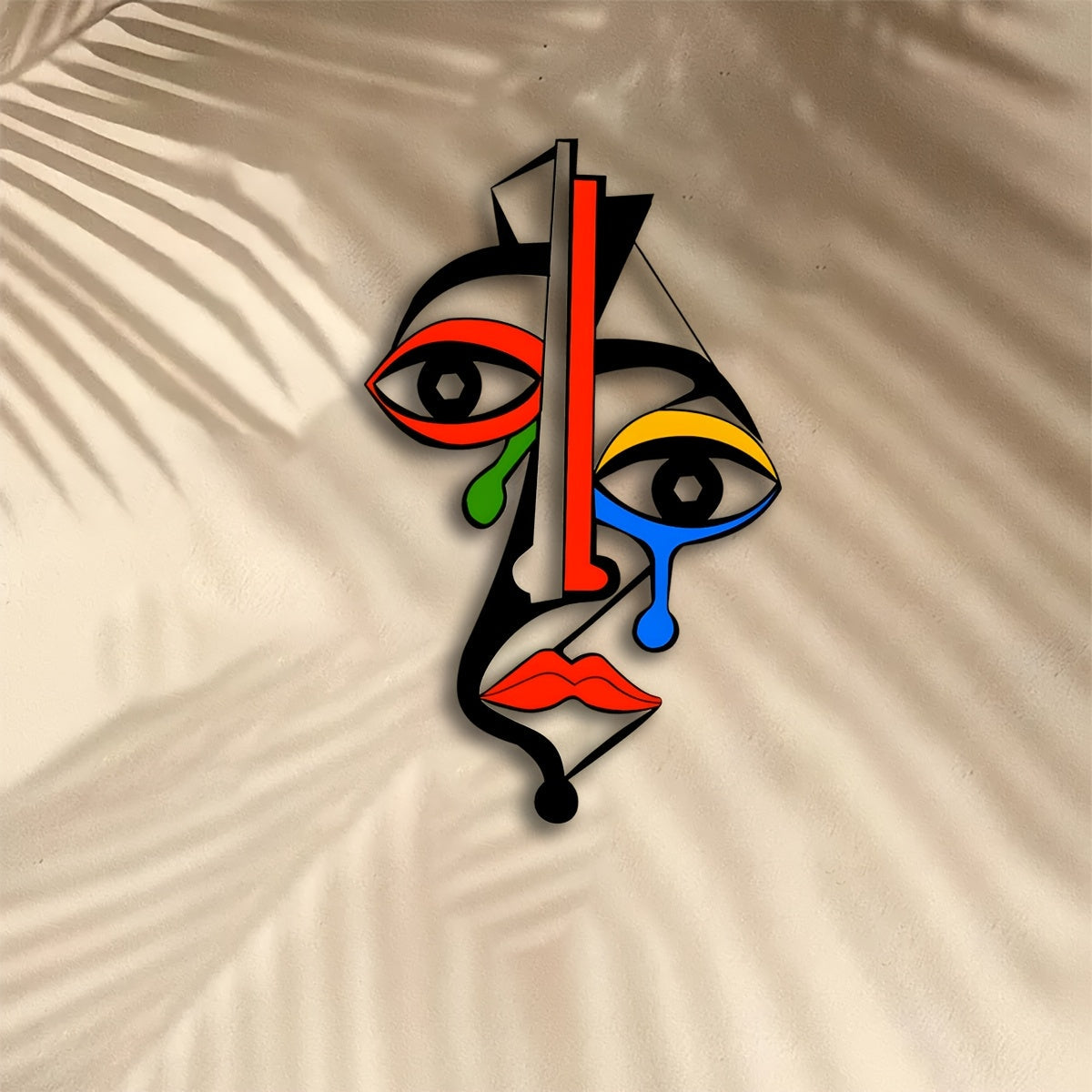 FaceForm Metalen Wandkunst