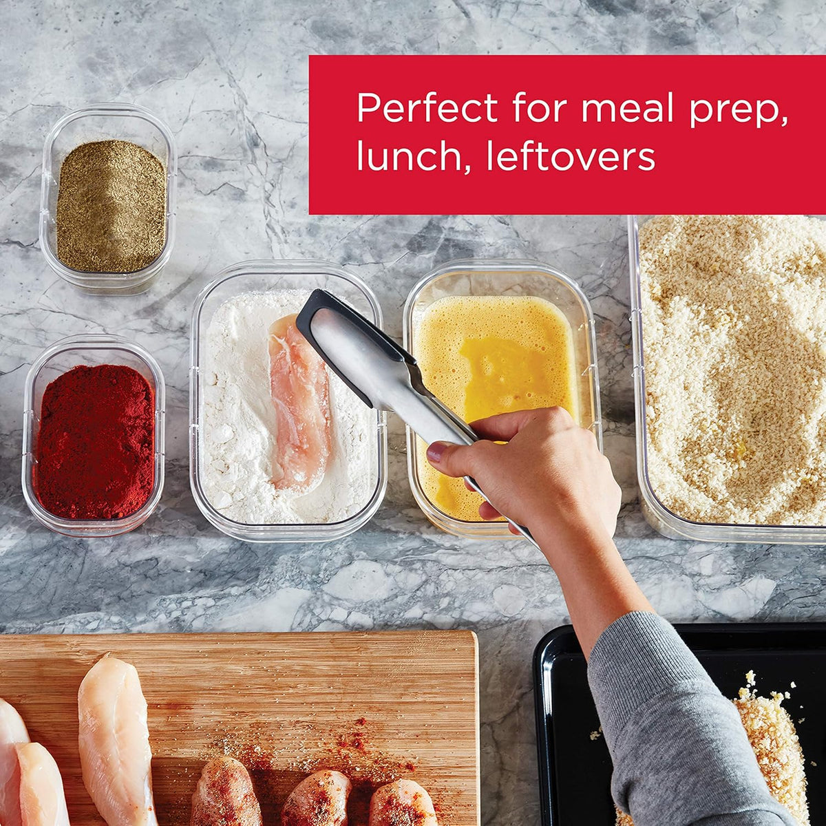 BPA-vrije maaltijd prep containers set