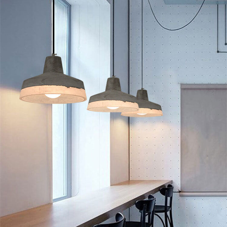 SMD Living industriële cement hanglamp
