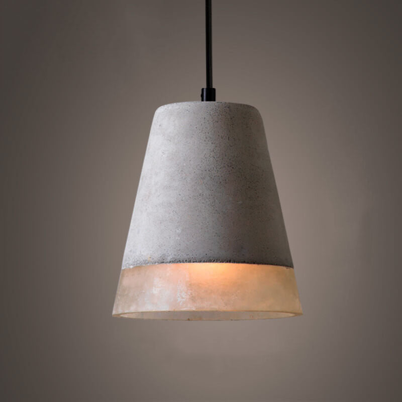 SMD Living industriële cement hanglamp