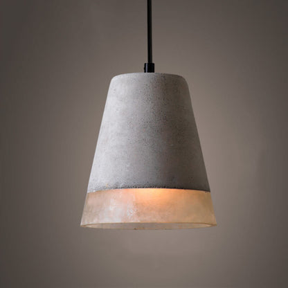 SMD Living industriële cement hanglamp
