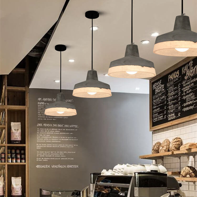 SMD Living industriële cement hanglamp