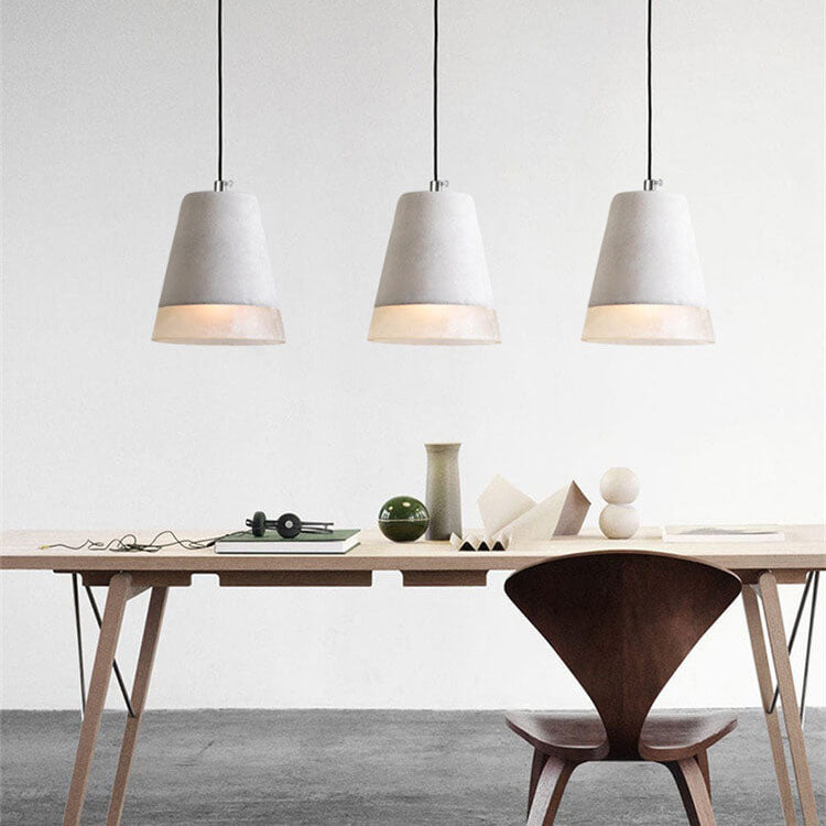 SMD Living industriële cement hanglamp