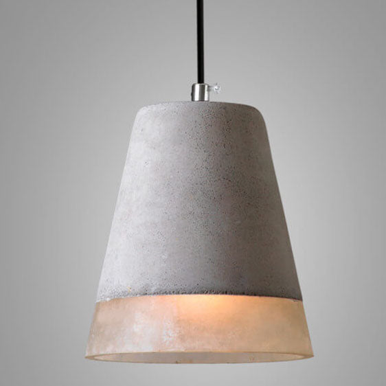 SMD Living industriële cement hanglamp