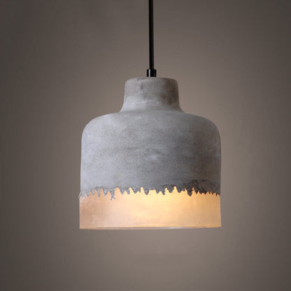 SMD Living industriële cement hanglamp