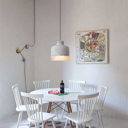 SMD Living industriële cement hanglamp