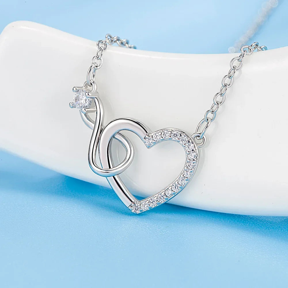 InfinityLove 925 sterling zilveren sieradenset