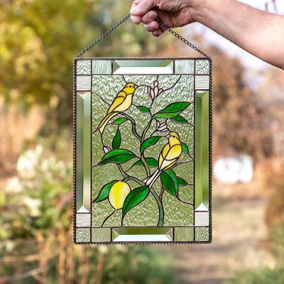 Lumio AeriGlass acryl glas-in-lood wanddecoratie