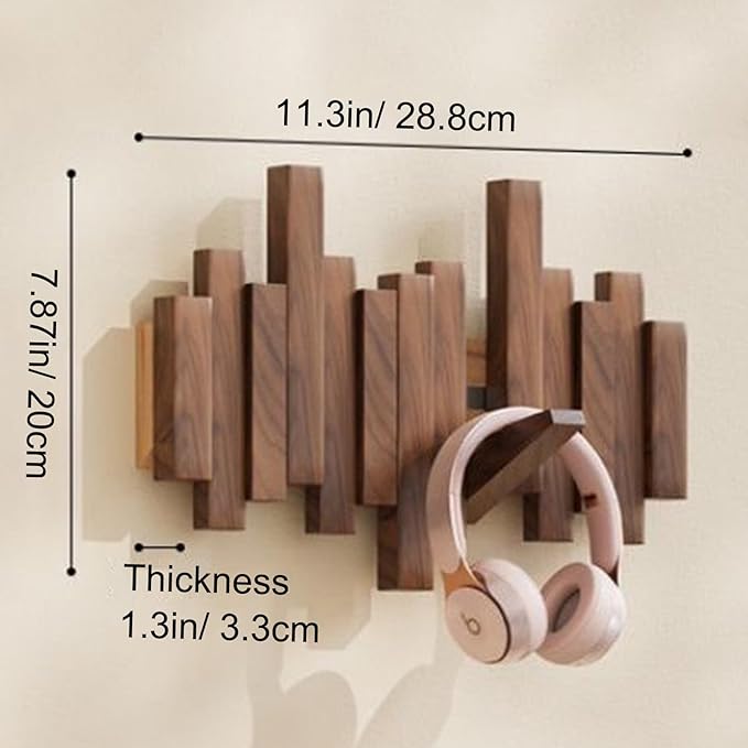 SonataRack™ houten wandkapstok
