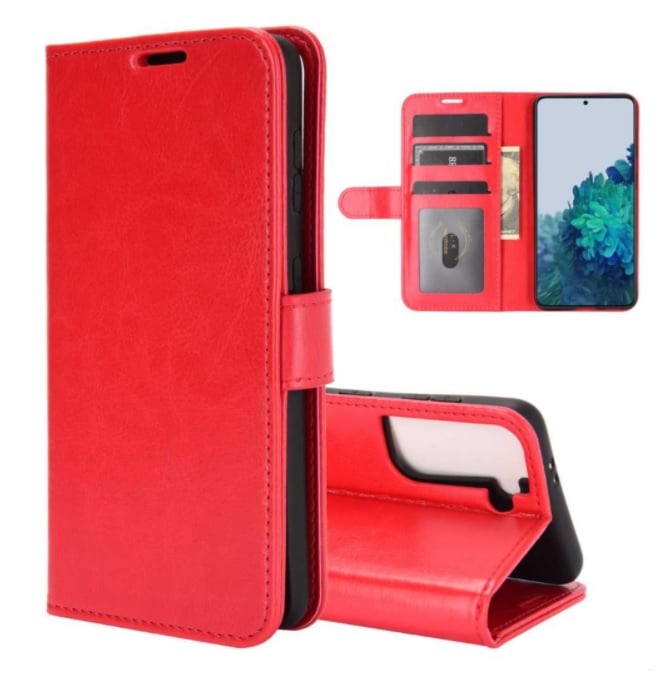 Galaxy S21 Plus Leren Portemonnee Hoesje