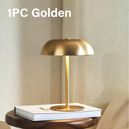 Draadloze metalen tafellamp oplaadbaar
