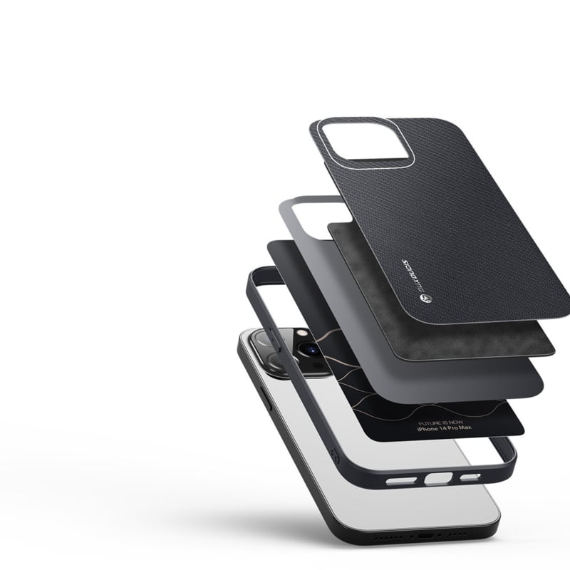 Dux Ducis Fino hybrid backcover voor iPhone 14 Pro Max