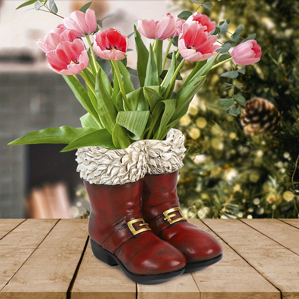 SantaBoots decoratieve vaas