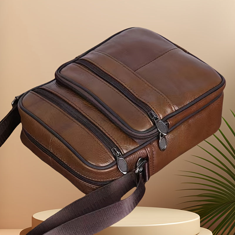 UrbanHide leren crossbody rughoes